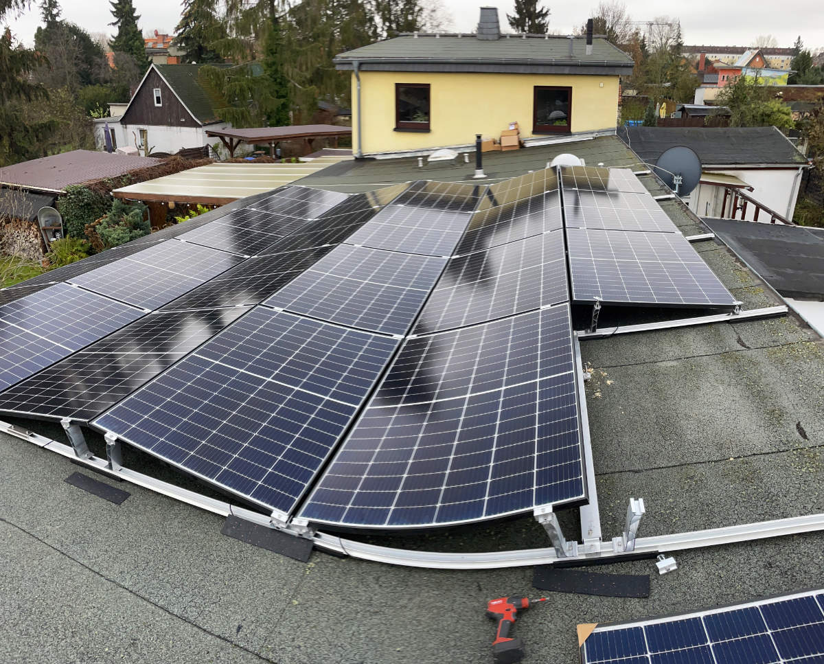 NRG Projekt photovoltaik solaranlage eigenheim aufdach notstrom notstromversorgung berlin koepenick montage